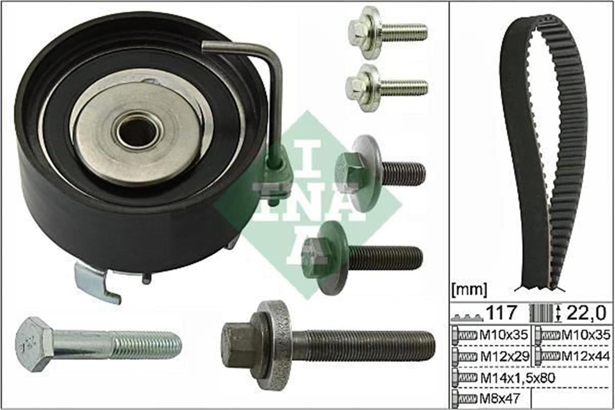 Trıger Kayıs Setı Ford  Fıesta V 1.25 03-08/ Fıesta Vı 1.4 08-/Focus Iı 1.4 04-/