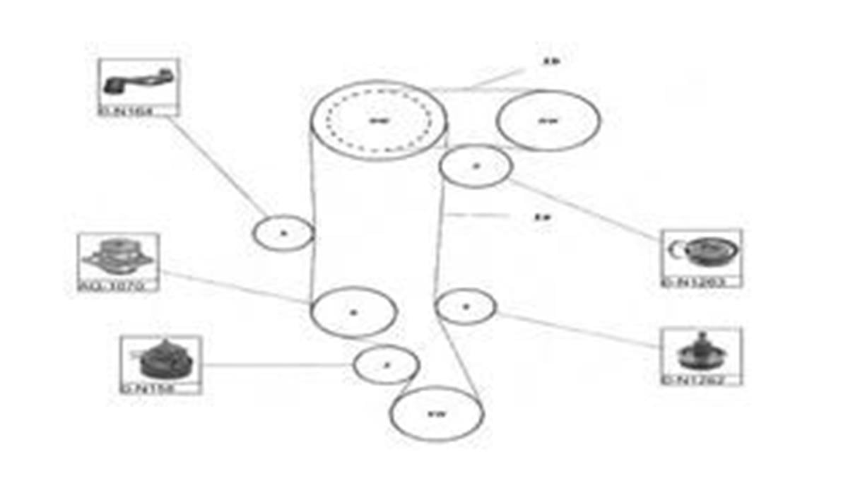 Trıger Setı + Devırdayım 1.4-1.6 16V Ahw-Bby-Bbz-Bky-Bcb-Azd-Bud Golf Iv-Bora
