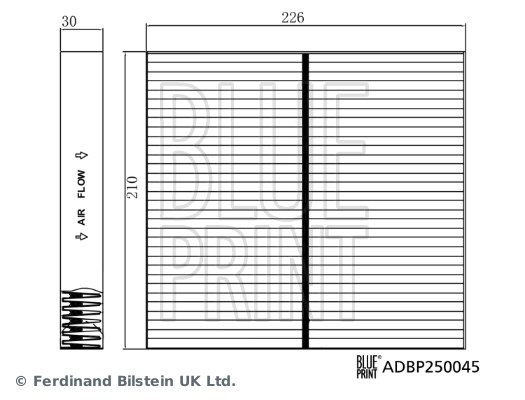 Hyundai Tucson Kona Kia Sportage Sorento Polen Filtresi BLUEPRINT