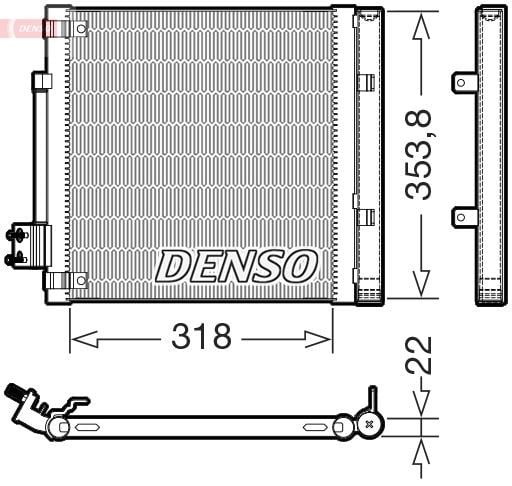 Klima Radyatörü DENSO