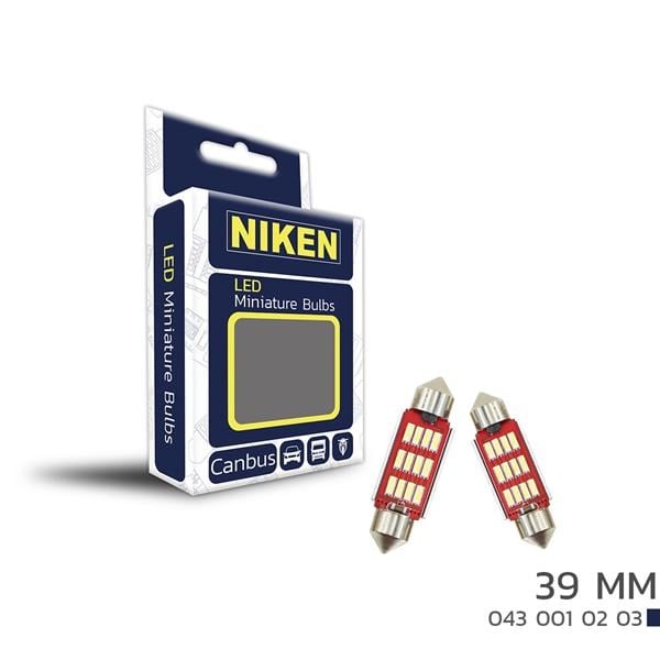 LED Ampul Sofit Canbus LED (39mm, 12-24V) NIKEN