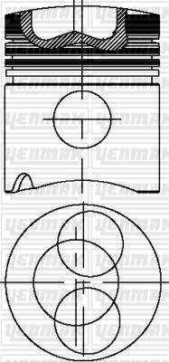 KHD BF 4 L 913 T Piston Segman Q102.5mm 050 YENMAK