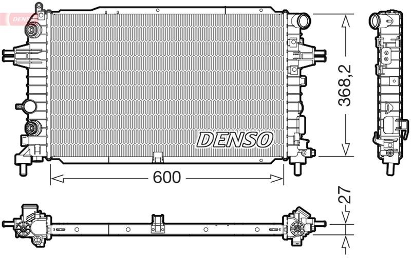 Motor Su Radyatörü DENSO