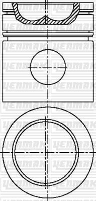 Perkins Truck PD 700 AS SUPER 6.354 Piston Segman Q98.48MM STD YENMAK