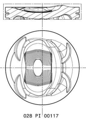 Komple Piston MAHLE