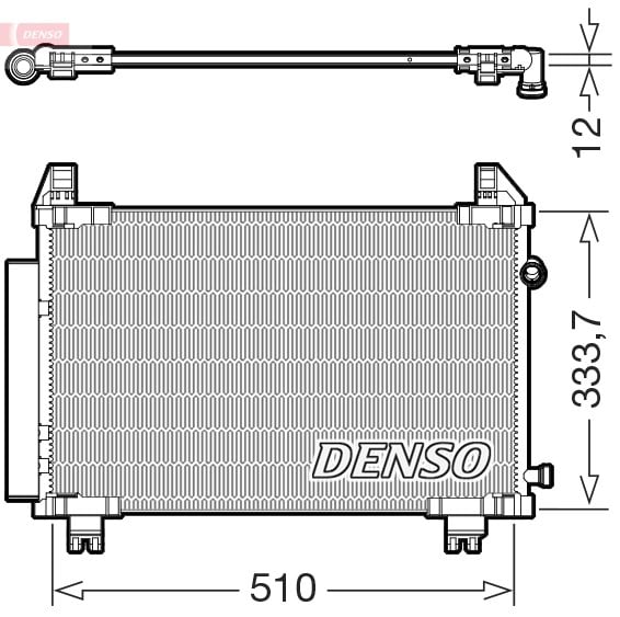 Klima Radyatörü Kondenser DENSO