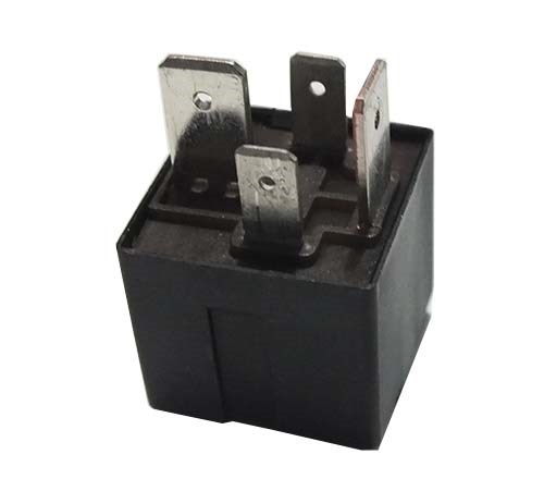 Mini Röle 12V 50 Amper 4 Fişli Siyah MTA