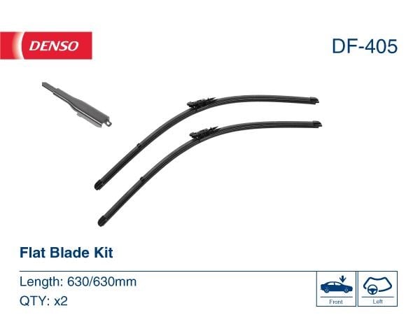 Silecek Süpürgesi Flat Ön DENSO