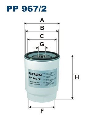 Doosan Yakıt Filtresi FILTRON