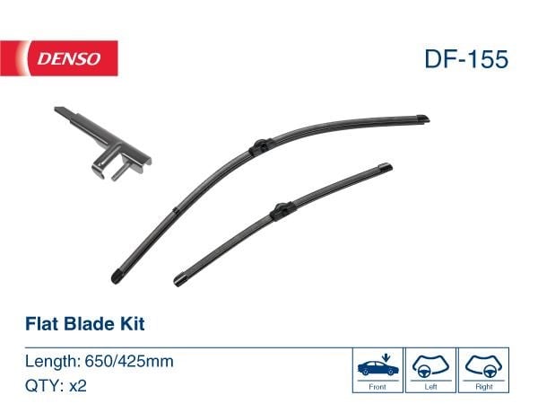 Silecek Süpürgesi Flat Ön DENSO