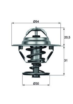 Termostat MAHLE