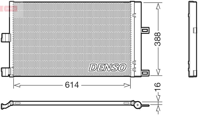 Klima Radyatörü DENSO