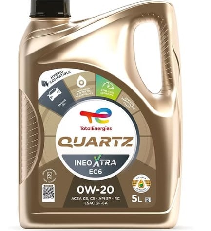 Motor Yağı QUARTZ INEO X.EC6 0W20 5 LİTRE TOTAL