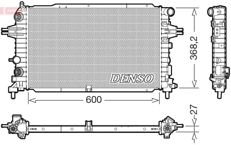 Motor Su Radyatörü DENSO