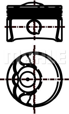 Komple Piston MAHLE
