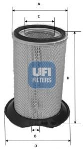 Hava Filtresi UFI