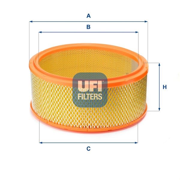 Hydrovane Hava Filtresi UFI