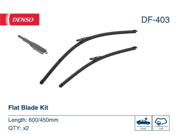 Silecek Süpürgesi Flat Ön DENSO