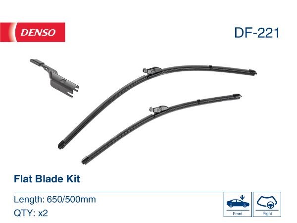 Silecek Süpürgesi Flat Ön DENSO