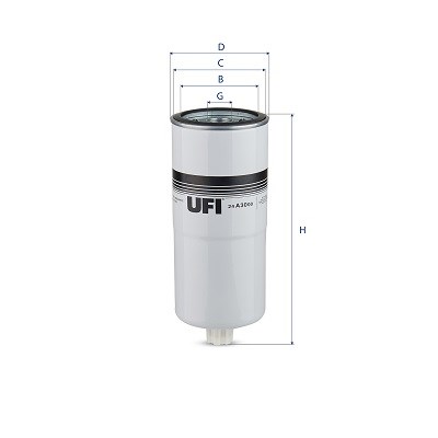 Demag Euclid Hitachi Komatsu Sany Terex Dizel Filtre UFI