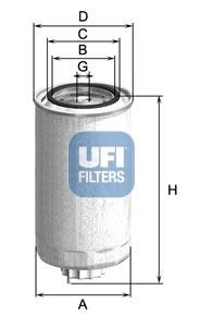 Yakıt Filtresi UFI