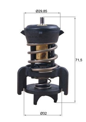 Termostat İç Parçası MAHLE