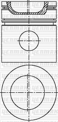 Perkins 4.236 AT Piston Segman Q98.48MM STD YENMAK