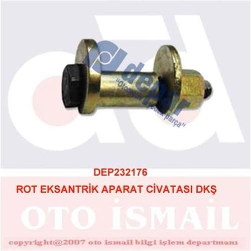 Rot Eksantrik Aparat Cıvatası DEPAR