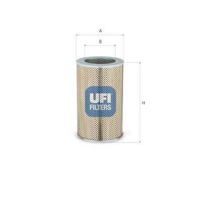 Yağ Filtresi Kartuşu UFI