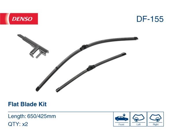 Silecek Süpürgesi Flat Ön DENSO