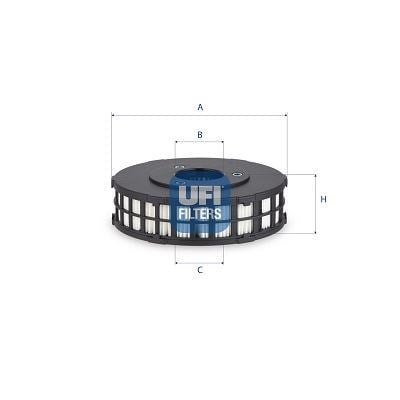 Kamaz Hava Filtresi UFI