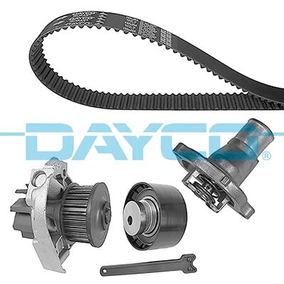 Su Pompası ve Termostat İçeren Zamanlama Kayış Kiti DAYCO