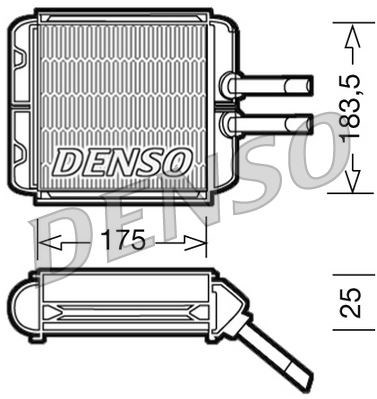 Kalorifer Radyatörü DENSO