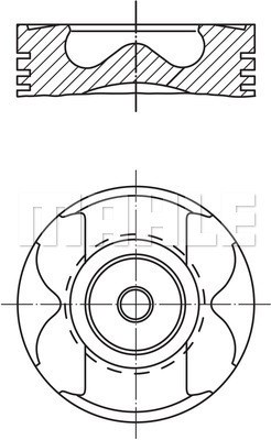 Komple Piston MAHLE