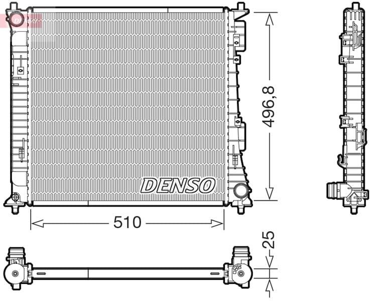 Motor Su Radyatörü DENSO