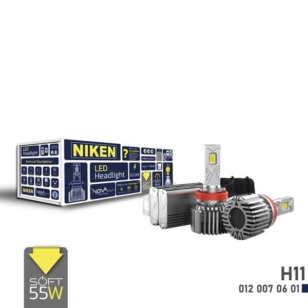 LED Xenon Nova Soft Serisi H11 55W NIKEN