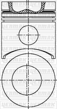 John Deere 4239 T/TL Piston Segman Q106.5mm STD YENMAK