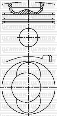 KHD F3 L 913 Piston Segman Q102.5mm 050 YENMAK