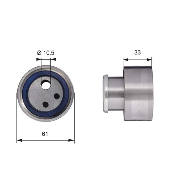 Powergrip Gergi Rulmanı GATES