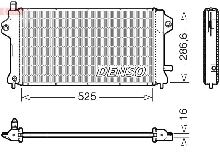 Motor Su Radyatörü DENSO