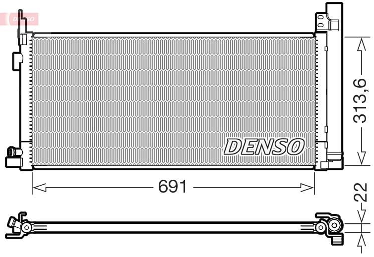Klima Kondenser Ünitesi DENSO