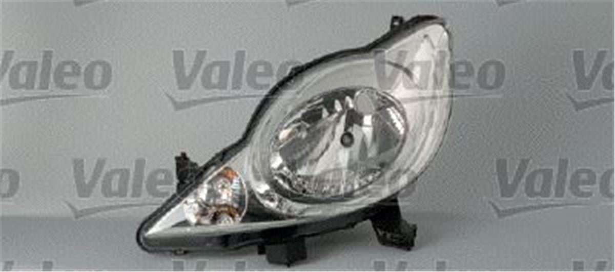 Valeo Far Sağ  Peugeot P107 05 14 Elektrikli H4