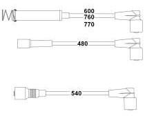 Opel Vectra A 1.8-2.0 8V Buji Kablosu Takımı HELLUX