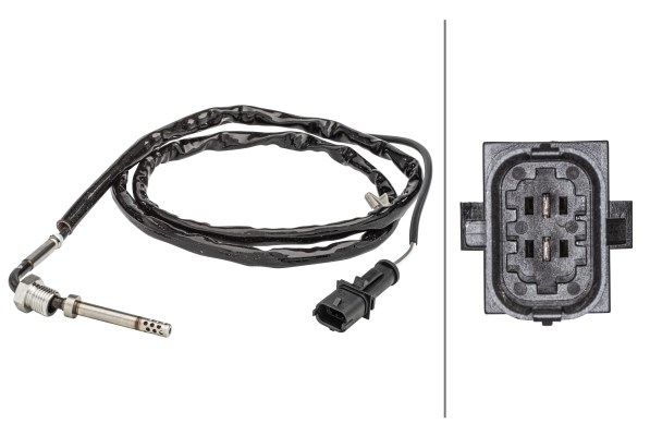 Opel Vectra C Signum Egzoz Gazı Sıcaklık Sensörü Konum 2 HELLA
