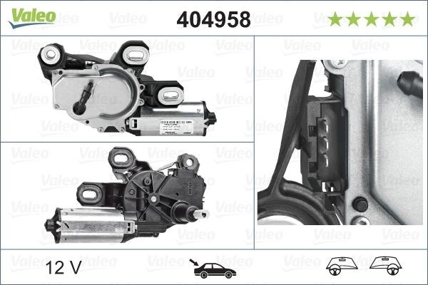 Mercedes Viano W639 Vito W639 Sağ Arka Silecek Motoru VALEO