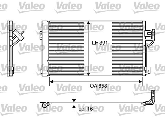 Mercedes Vito W639 Klima Radyatörü VALEO