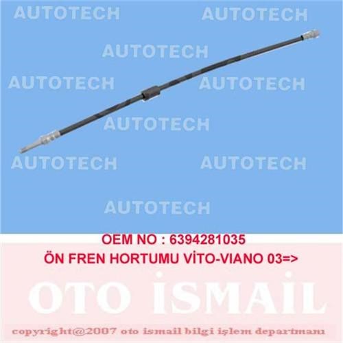 Mercedes Vito W639 Ön Fren Hortumu AUTOTECH