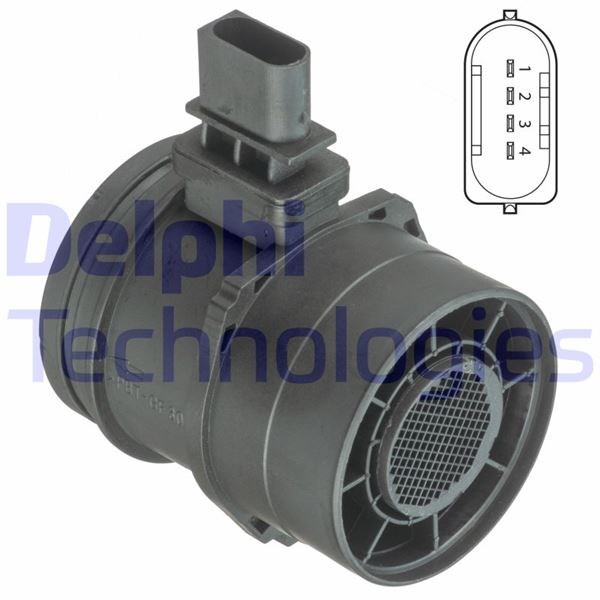Mercedes Vito OM646 W639 BMW N47 E81 E87 E90 E91 E92 E93 E65 E84 Hava Akış Metre DELPHI