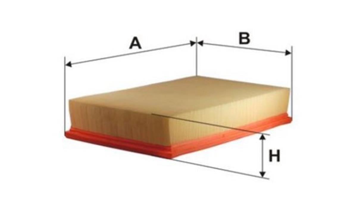 Vw Golf Jetta Passat Hava Filtresi Grat 86-91 Em