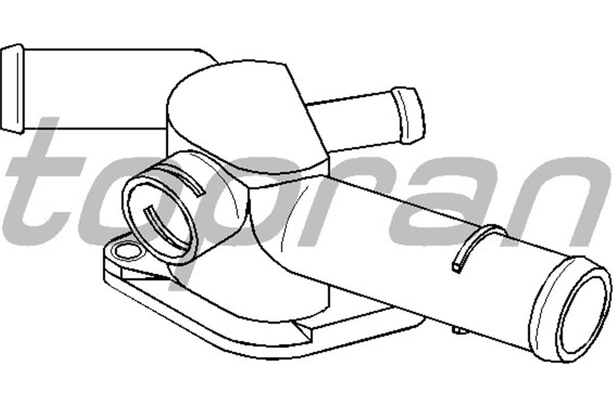 Vw Golf 4 Hararet Müşir Yuvası Topran 06A121132